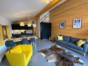 Appartement 2è étage proche centre, 3€/jour Multi Pass, 2 ch., balcon sud, garage privé, Châtel - FR-1-693-33